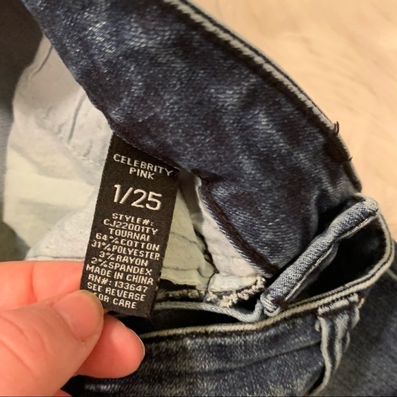 Celebrity Pink Ripped Patched Jean Tournai - Picture 7 of 10